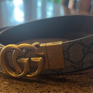 COPY - 105 cm. 41.3 inches GG Blondie belt